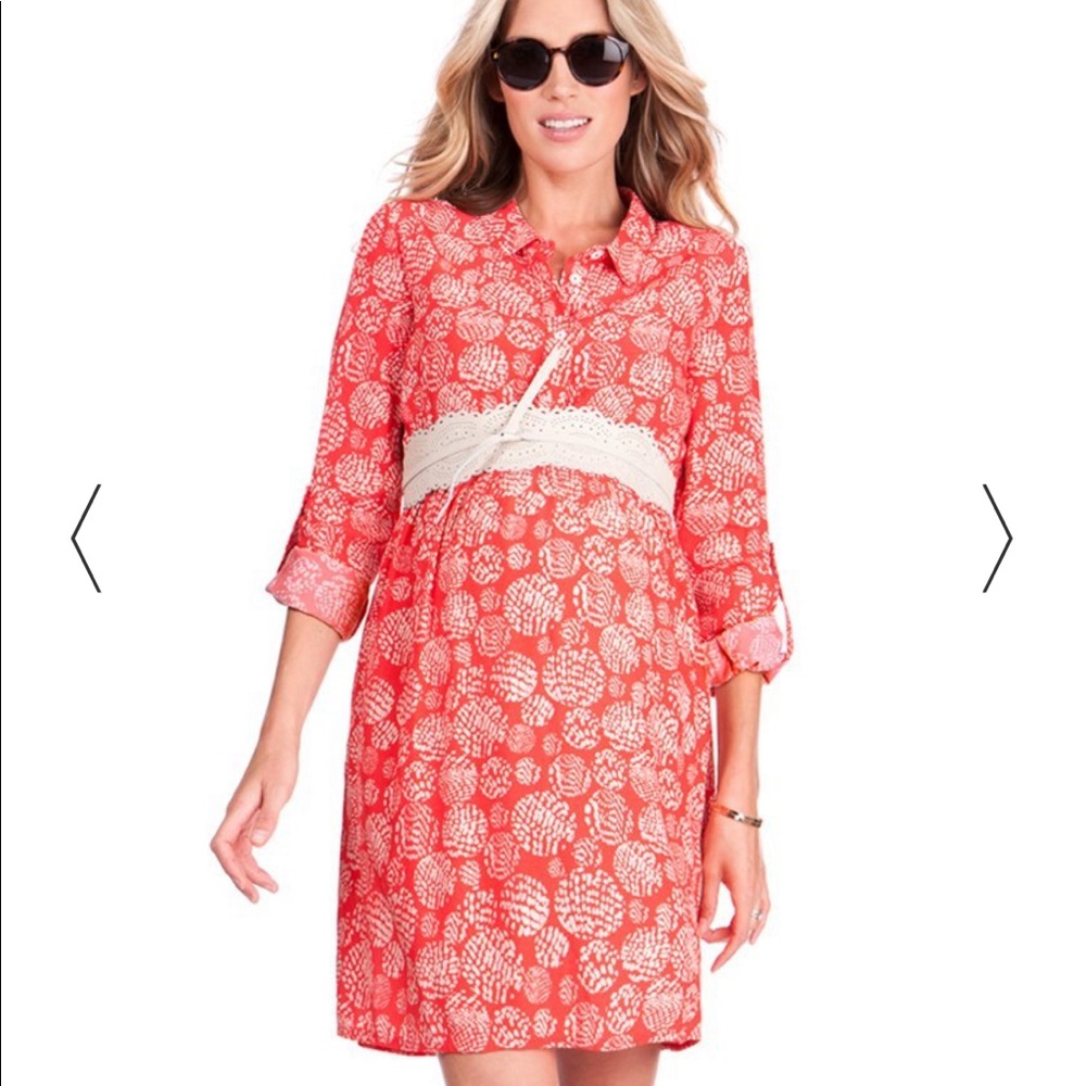 Seraphine Maternity Dress & Belt